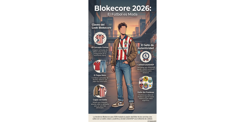 Más que fútbol: Cómo dominar la tendencia Blokecore con tu camiseta favorita en 2026