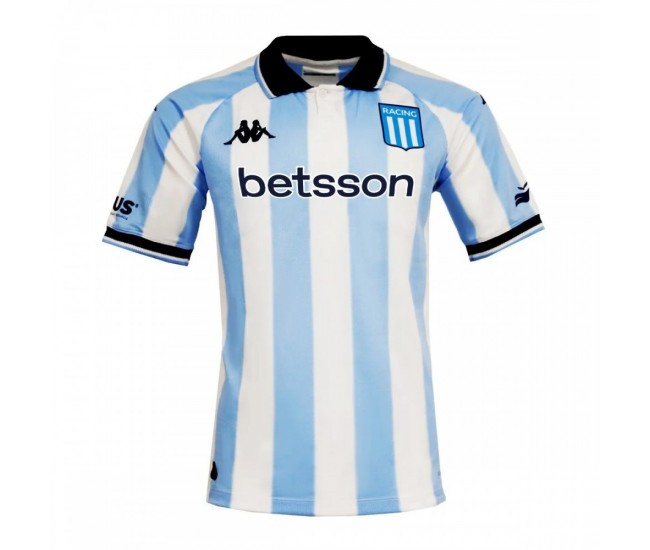 Camiseta local del Racing Club para hombre 2025