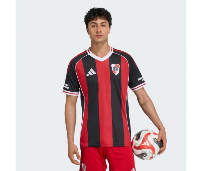 Camiseta auténtica de visitante de River Plate para hombre 2025-26