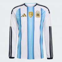Camiseta de fútbol local de manga larga de Argentina para hombre 2026