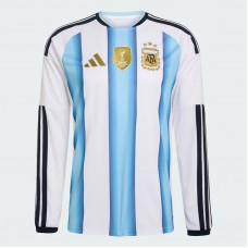 Camiseta de fútbol local de manga larga de Argentina para hombre 2026