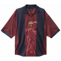Camiseta retro de esqueleto para hombre del FC Barcelona X Travis Scott 20-21