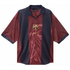 Camiseta retro de esqueleto para hombre del FC Barcelona X Travis Scott 2020-21