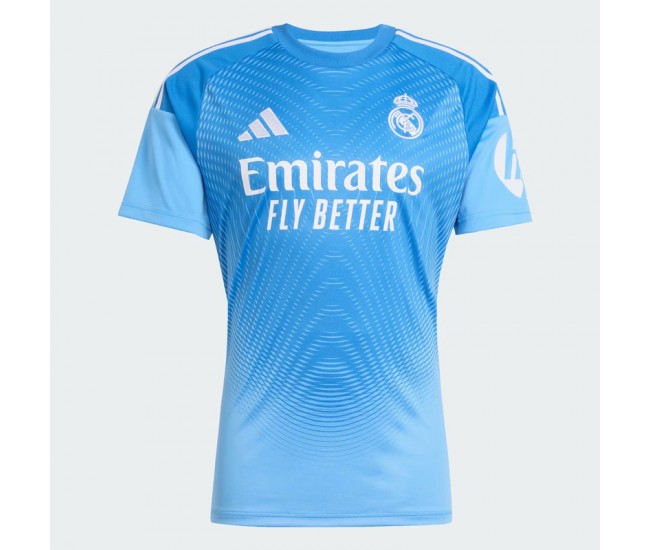 Camiseta de portero local del Real Madrid para hombre 2025