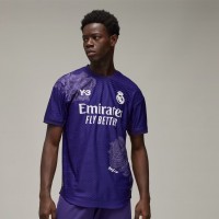Real Madrid Hombre Morado Oscuro Cuarta Camiseta Auténtica 23-24
