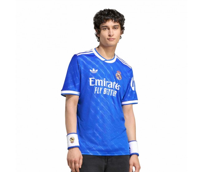 Camiseta auténtica de la tercera equipación del Real Madrid para hombre 2025-26