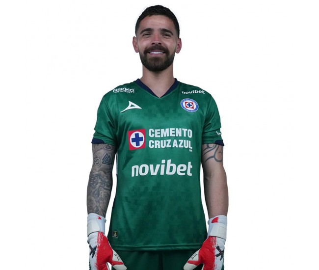 Camiseta de portero de Cruz Azul para hombre 2025