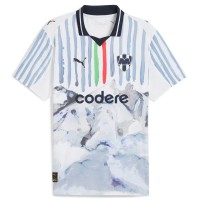 Camiseta blanca Puma x KidSuper del CF Monterrey para hombre de la Copa Mundial de Clubes de la FIFA 2025