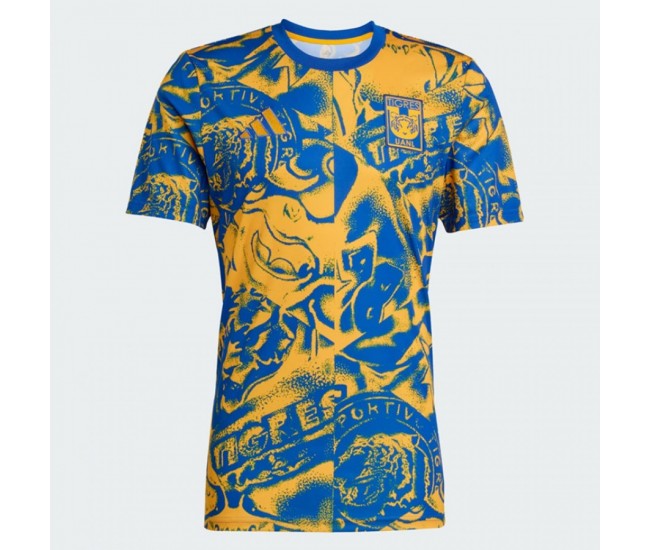 Camiseta Pre-Juego Tigres UANL Hombre 2025-26
