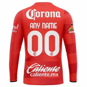 Camiseta de manga larga de local para hombre del Toluca 2025-26