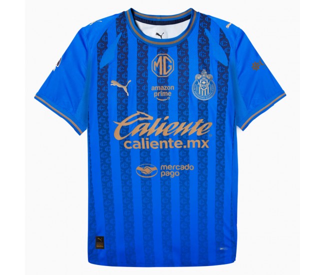 Camiseta de fútbol alternativa promocional para hombre de Chivas 2025