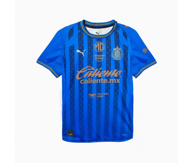 Camiseta de fútbol alternativa de promoción para mujer de Chivas 2025