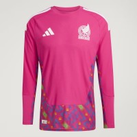 Camiseta de fútbol de manga larga para portero de la selección masculina de México 2026