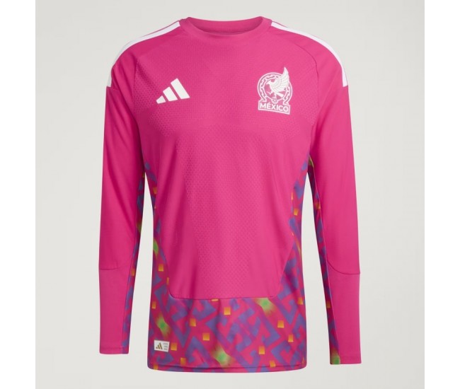 Camiseta de fútbol de manga larga para portero de la selección masculina de México 2026