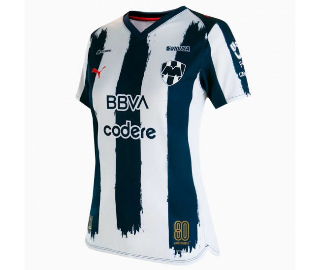 Camiseta local del CF Monterrey Femenil 2025