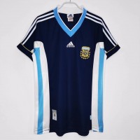 Camiseta retro visitante de Argentina 1998-1999