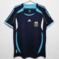 Camiseta retro visitante de Argentina 2006