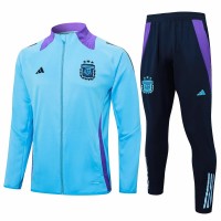 Chándal de fútbol de presentación de entrenamiento azul para hombre de Argentina 2024-25