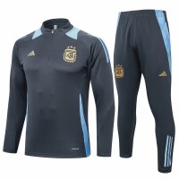Chándal técnico de fútbol de entrenamiento gris para hombre de Argentina 24-25