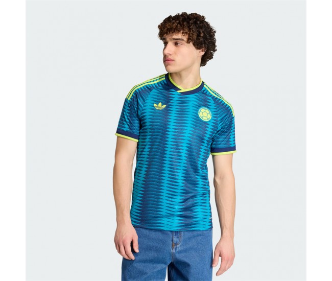 Camiseta de fútbol auténtica de visitante para hombre de Colombia 2026