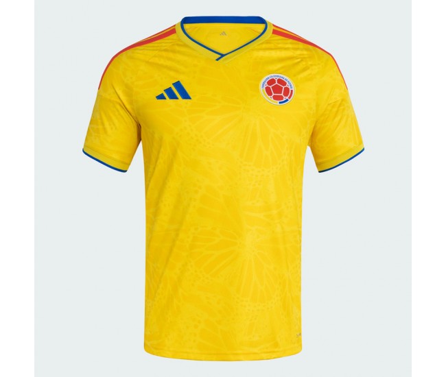 Camiseta de fútbol local de Columbia para hombre 2026