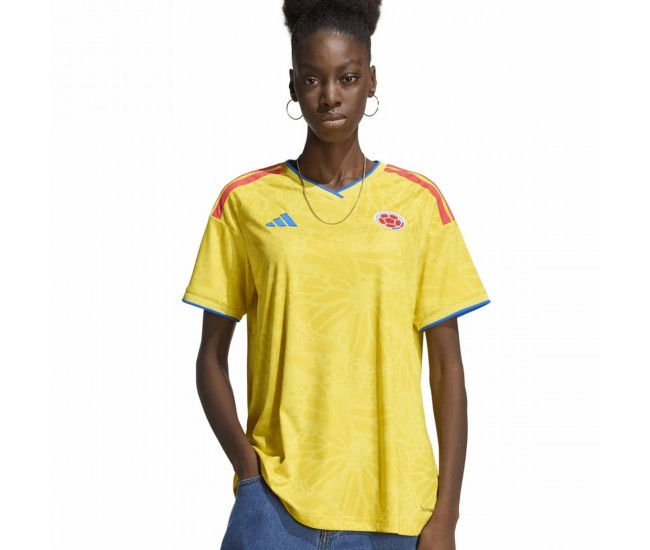 Camiseta de fútbol local de Colombia para mujer 2026