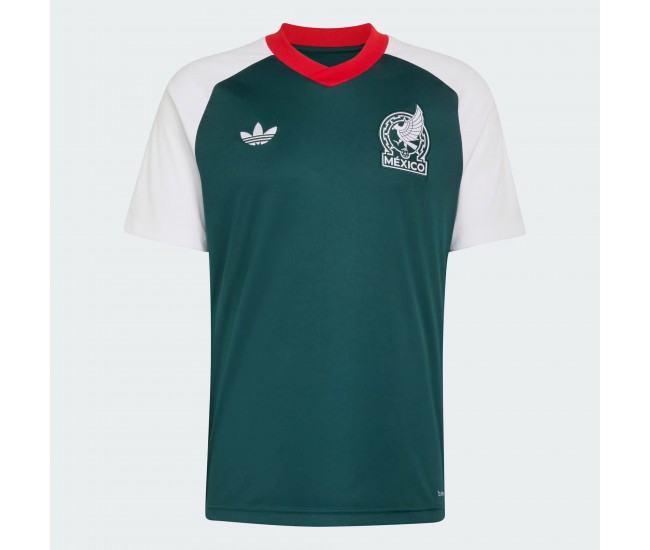 Camiseta de calentamiento de visitante para hombre de México 2026